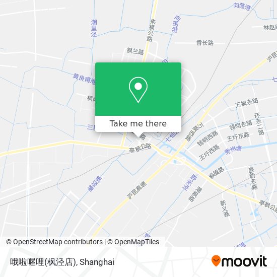 哦啦喔哩(枫泾店) map