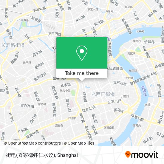 街电(喜家德虾仁水饺) map