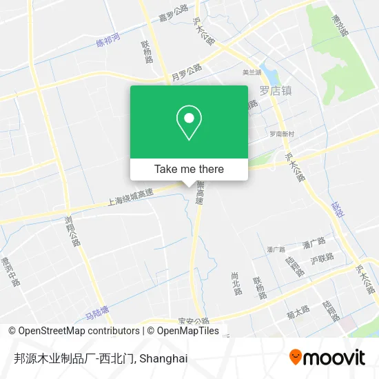 邦源木业制品厂-西北门 map