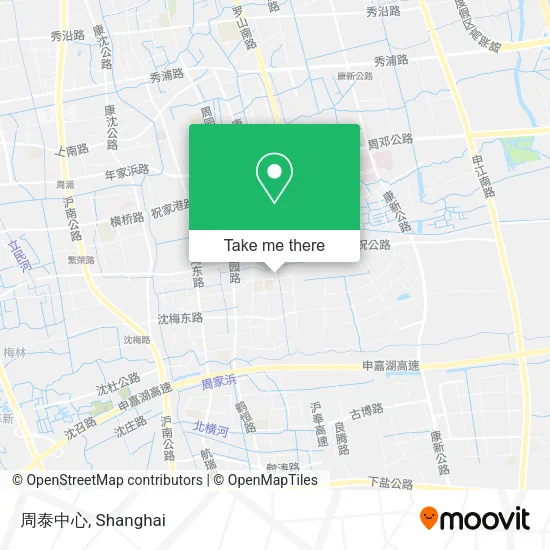 周泰中心 map
