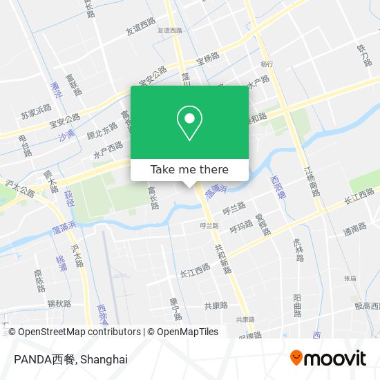 PANDA西餐 map