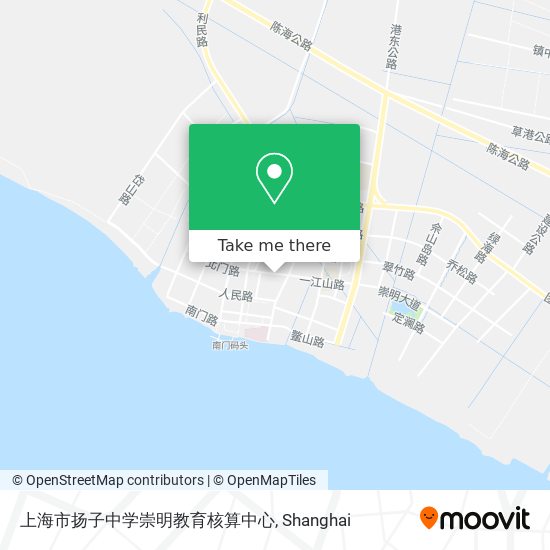 上海市扬子中学崇明教育核算中心 map