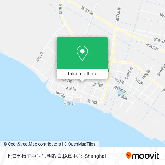 上海市扬子中学崇明教育核算中心 map
