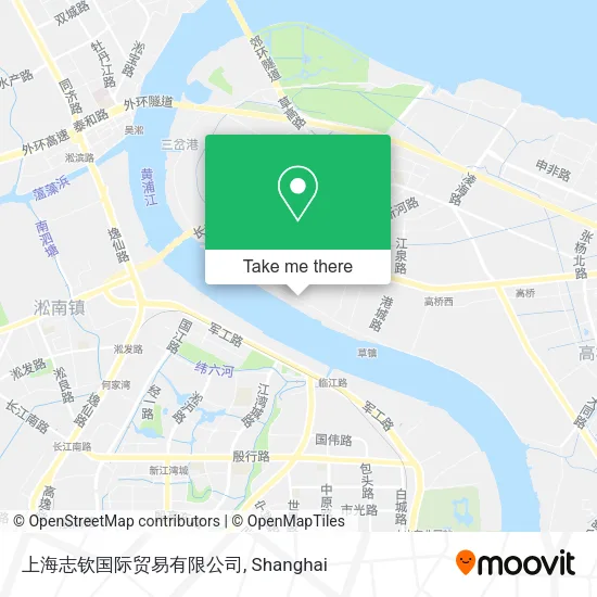 上海志钦国际贸易有限公司 map