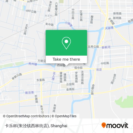 卡乐杯(朱泾镇西林街店) map