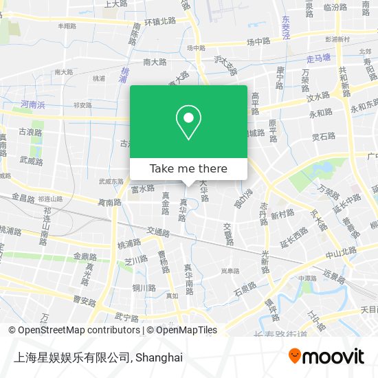 上海星娱娱乐有限公司 map