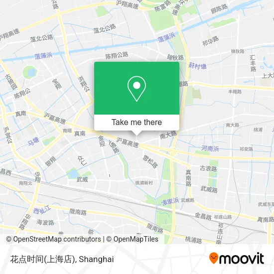 花点时间(上海店) map