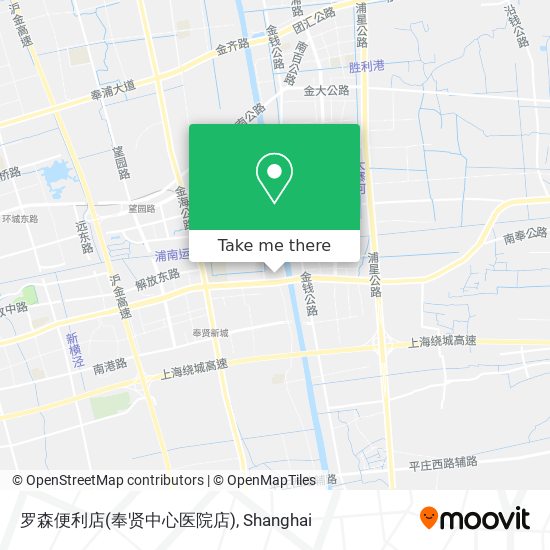 罗森便利店(奉贤中心医院店) map