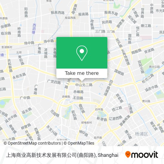 上海商业高新技术发展有限公司(曲阳路) map