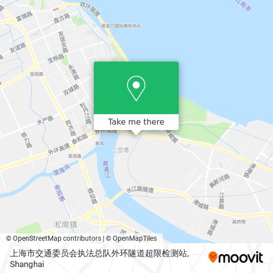 上海市交通委员会执法总队外环隧道超限检测站 map