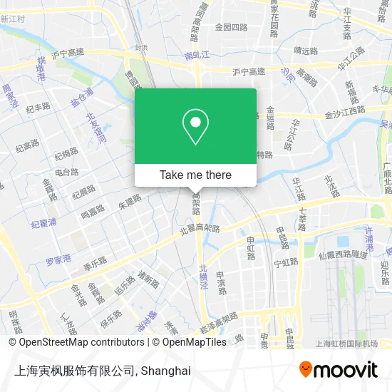 上海寅枫服饰有限公司 map