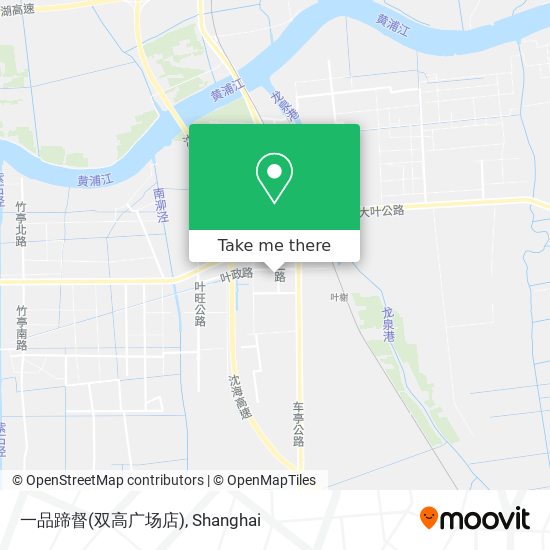 一品蹄督(双高广场店) map