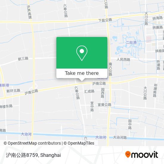 沪南公路8759 map