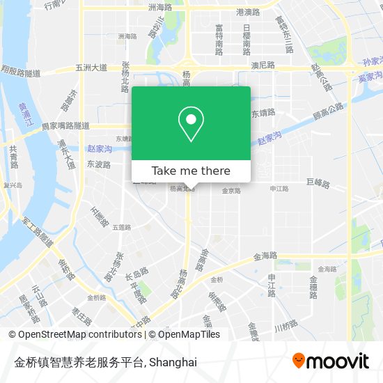 金桥镇智慧养老服务平台 map