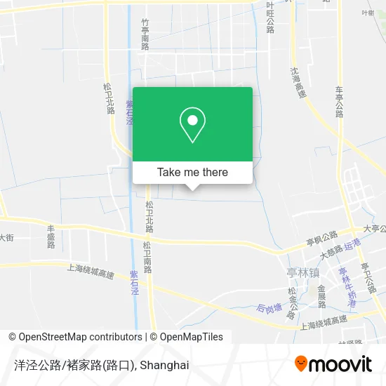 洋泾公路/褚家路(路口) map