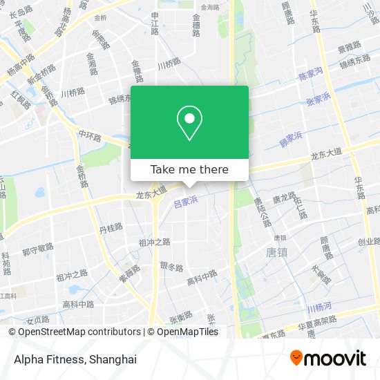 Alpha Fitness map