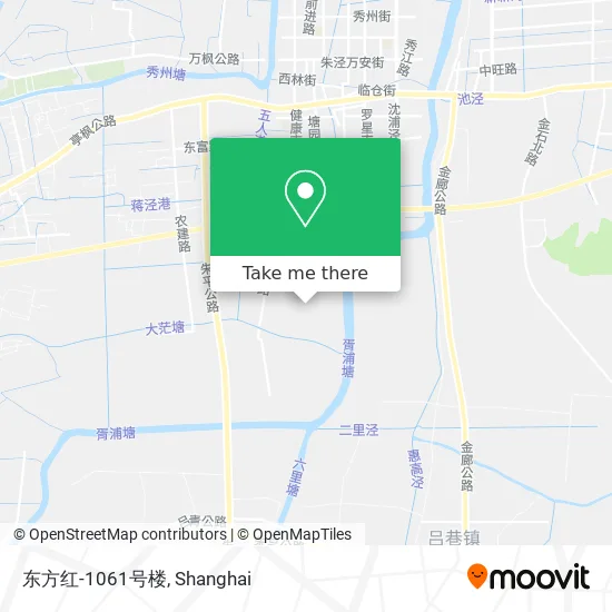 东方红-1061号楼 map