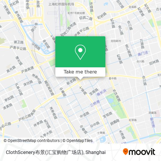 ClothScenery布景(汇宝购物广场店) map