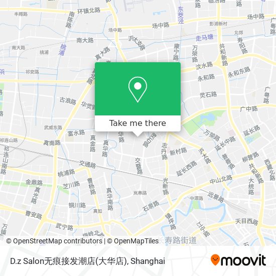 D.z Salon无痕接发潮店(大华店) map