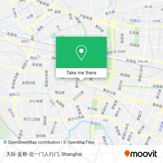 天际·蓝桥-北一门人行门 map