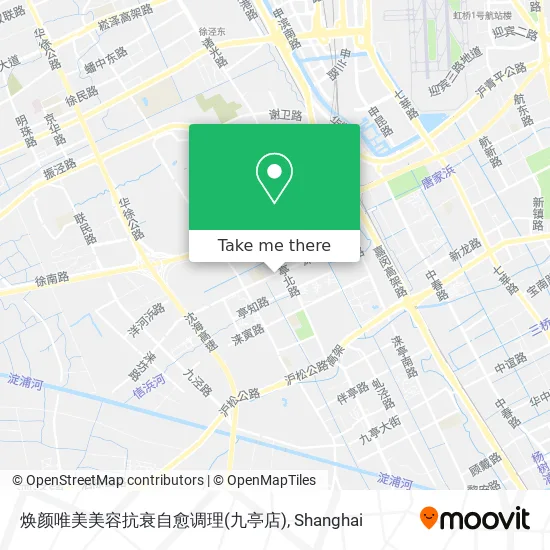 焕颜唯美美容抗衰自愈调理(九亭店) map