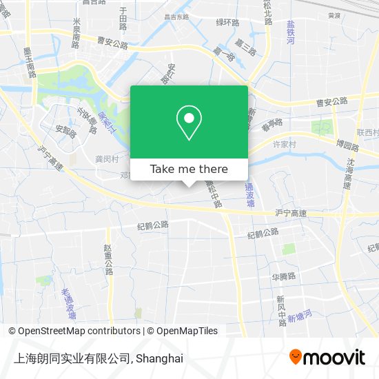 上海朗同实业有限公司 map