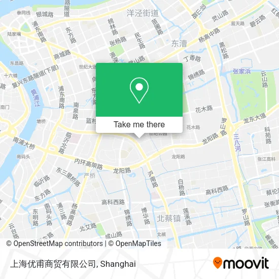 上海优甫商贸有限公司 map