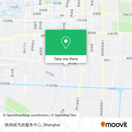 惠南镇为农服务中心 map