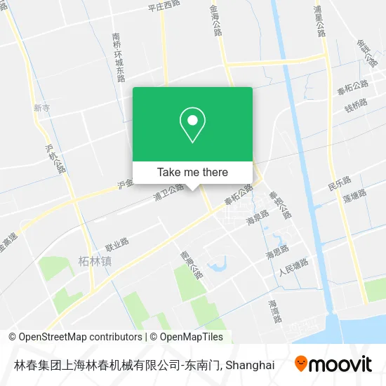 林春集团上海林春机械有限公司-东南门 map