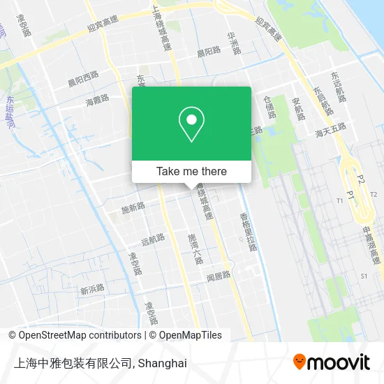 上海中雅包装有限公司 map