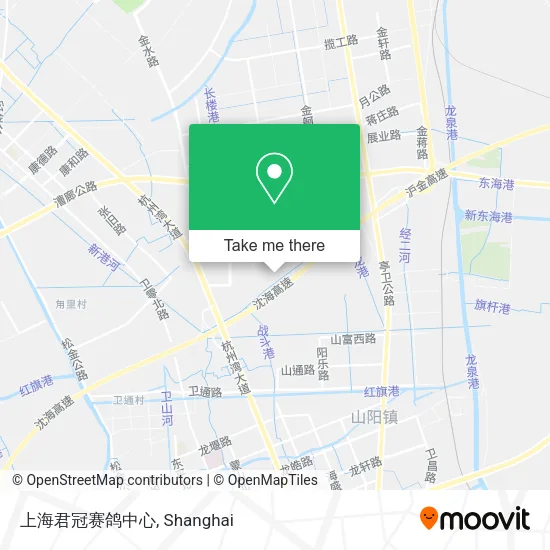 上海君冠赛鸽中心 map