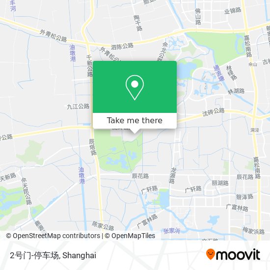 2号门-停车场 map