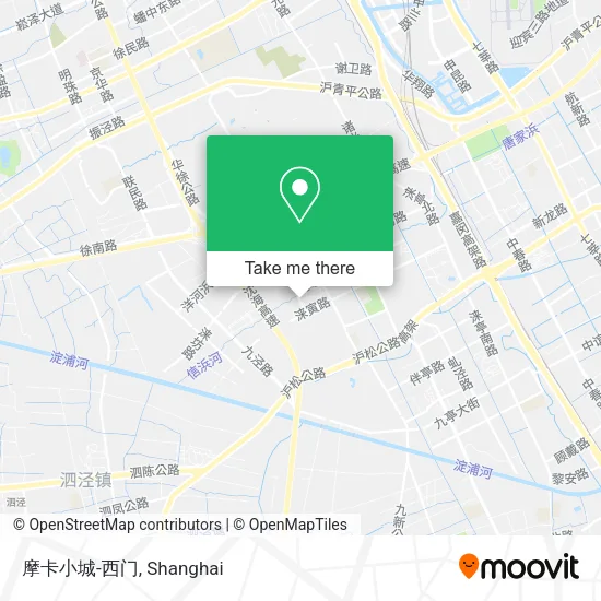 摩卡小城-西门 map