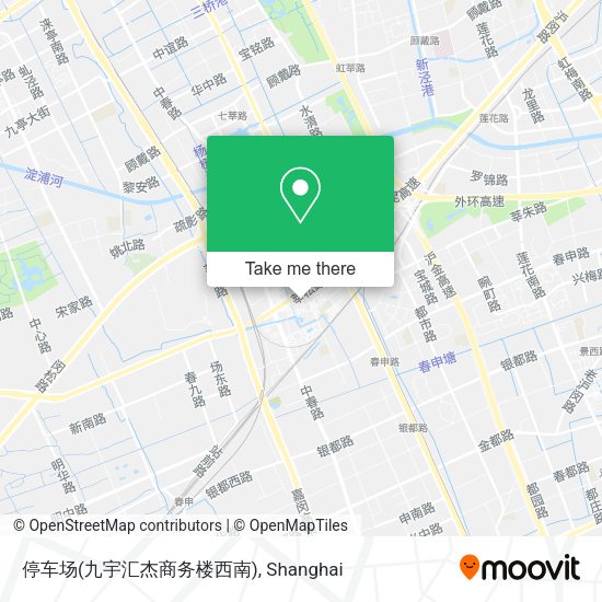 停车场(九宇汇杰商务楼西南) map