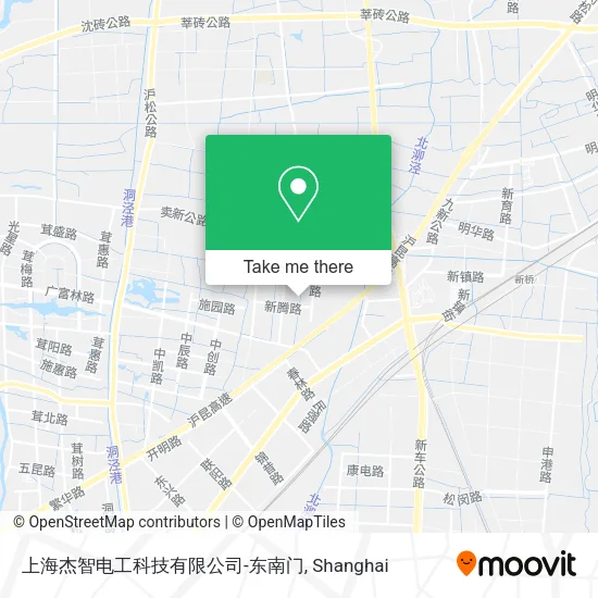 上海杰智电工科技有限公司-东南门 map