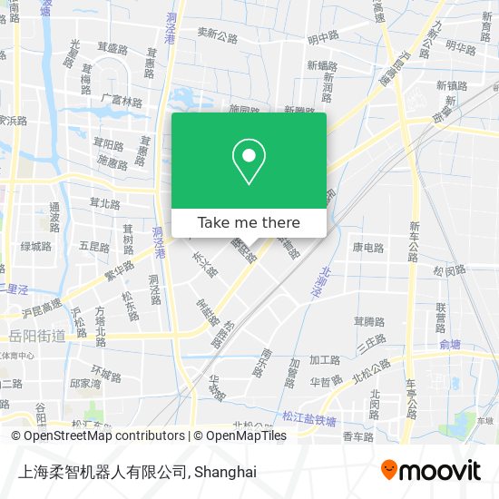 上海柔智机器人有限公司 map
