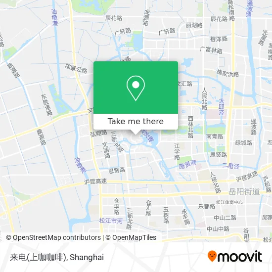 来电(上咖咖啡) map