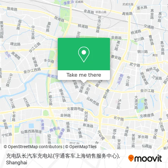 充电队长汽车充电站(宇通客车上海销售服务中心) map