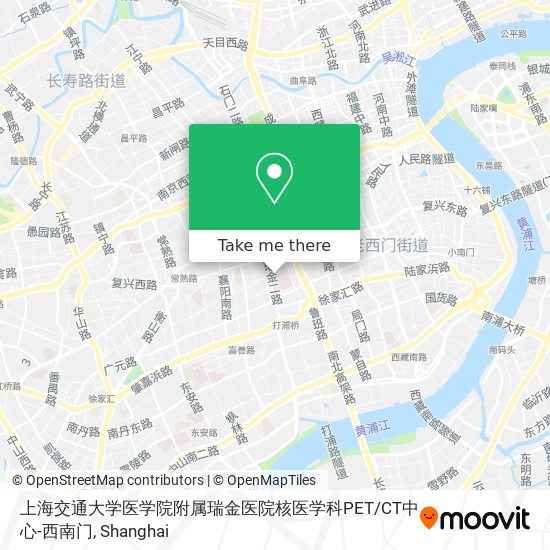 上海交通大学医学院附属瑞金医院核医学科PET / CT中心-西南门 map