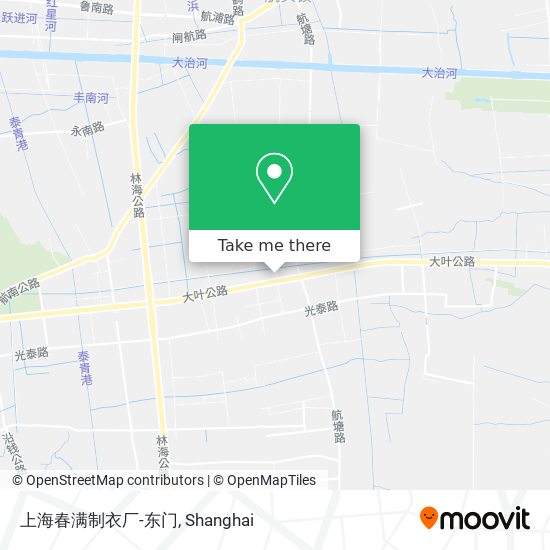 上海春满制衣厂-东门 map
