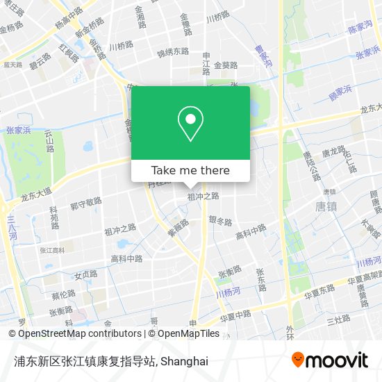 浦东新区张江镇康复指导站 map