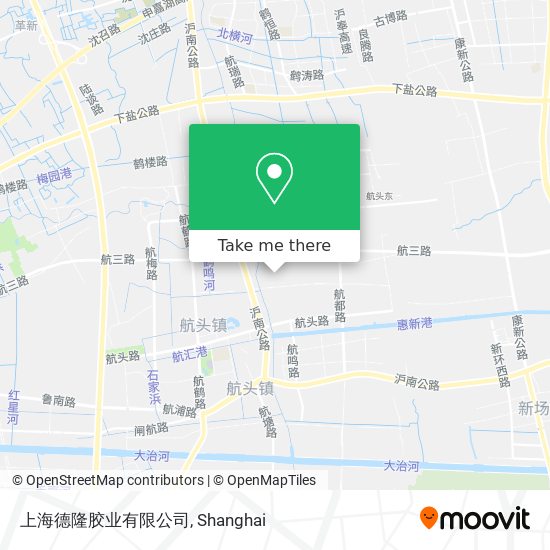 上海德隆胶业有限公司 map