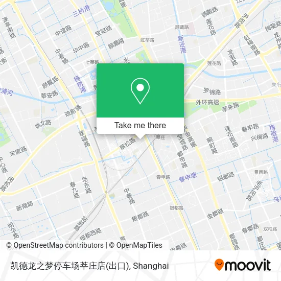 凯德龙之梦停车场莘庄店(出口) map