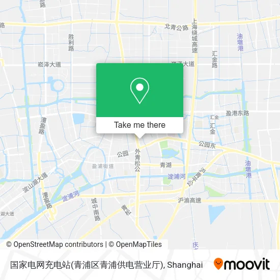 国家电网充电站(青浦区青浦供电营业厅) map