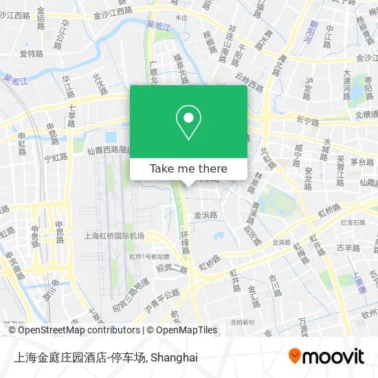 上海金庭庄园酒店-停车场 map
