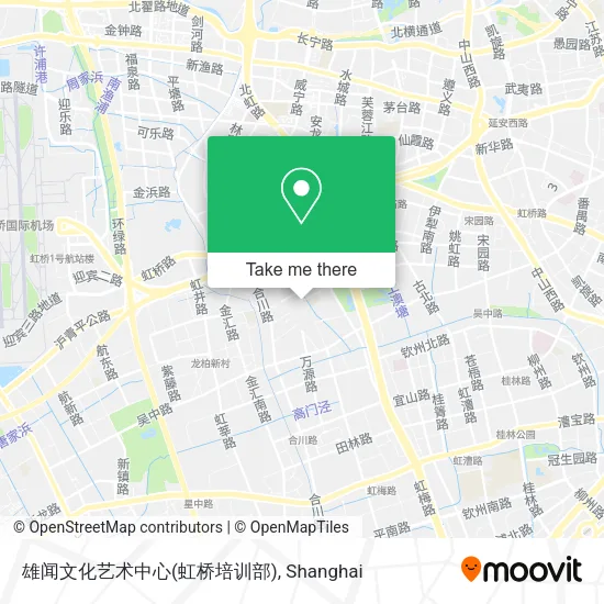 雄闻文化艺术中心(虹桥培训部) map