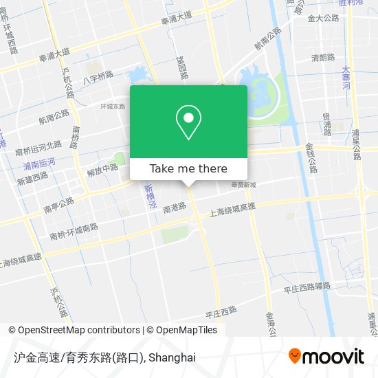 沪金高速/育秀东路(路口) map
