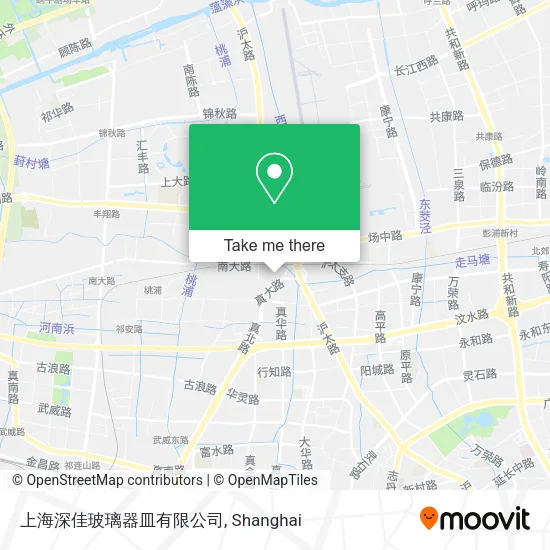 上海深佳玻璃器皿有限公司 map