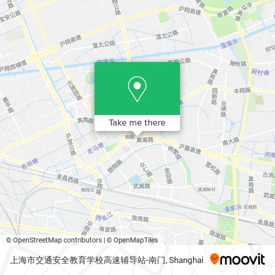 上海市交通安全教育学校高速辅导站-南门 map