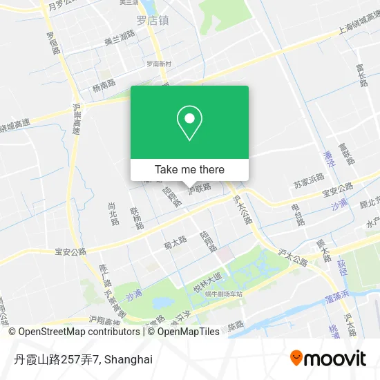 丹霞山路257弄7 map